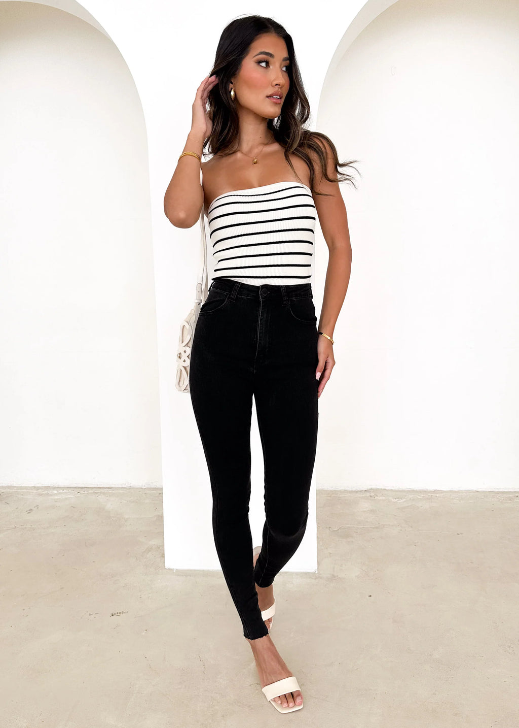 Logan Stretch Jeans - Black