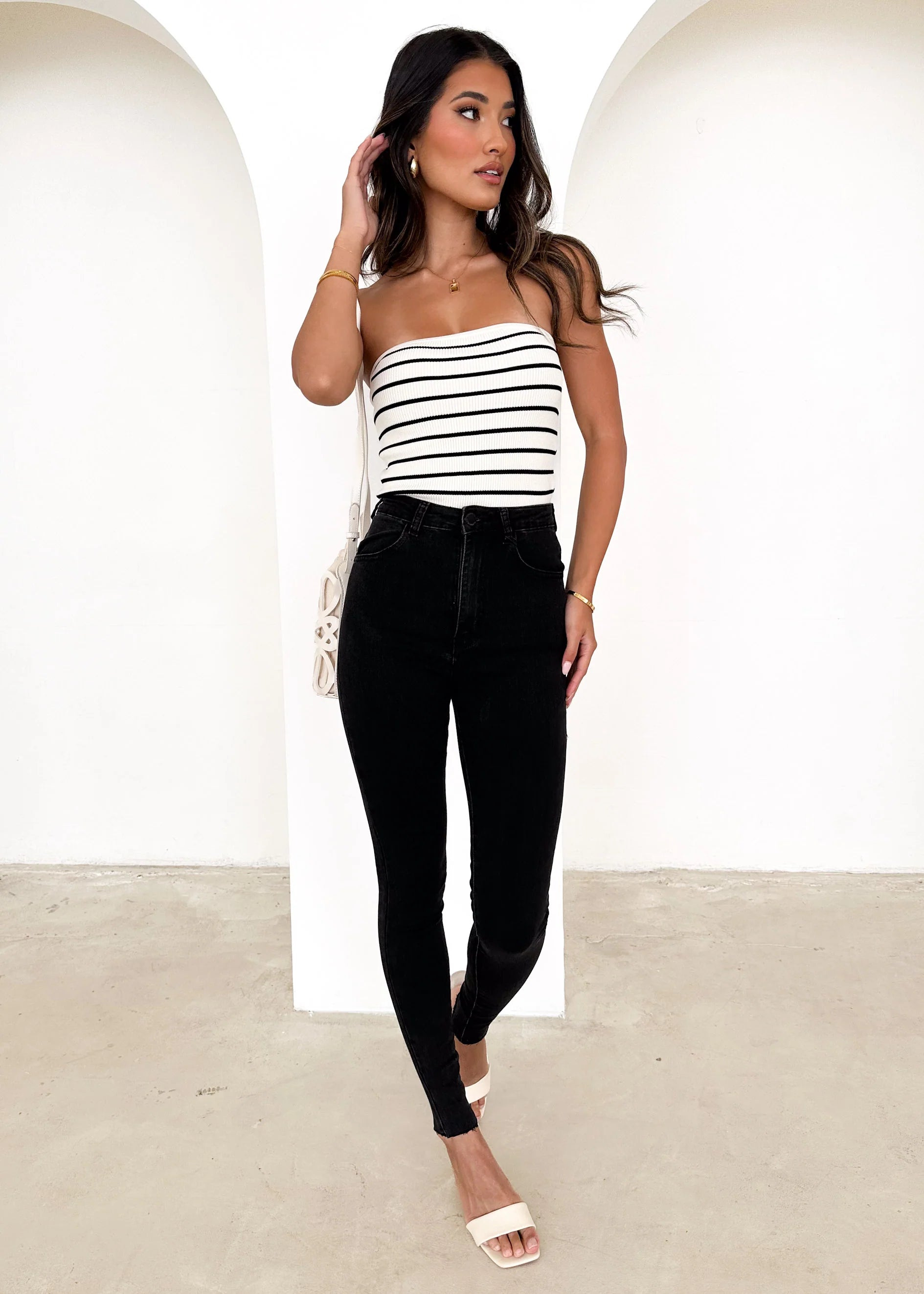 Logan Stretch Jeans - Black