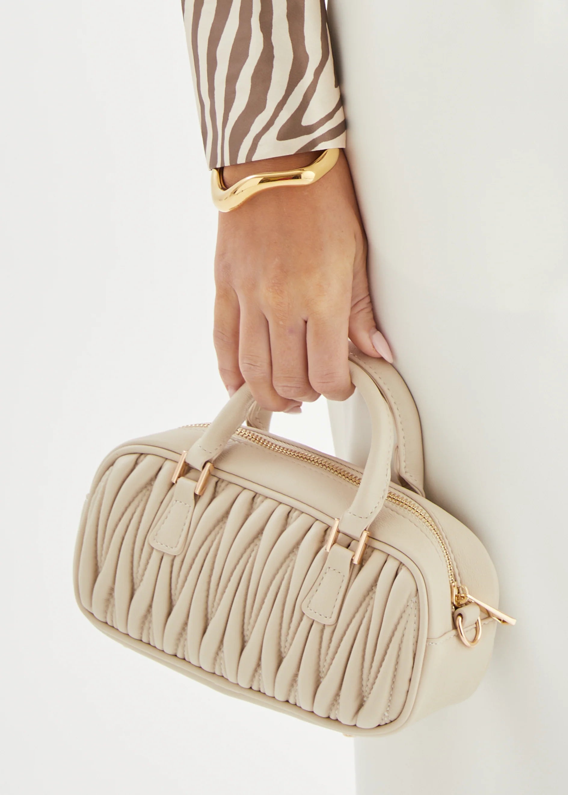 Tilda Handle Bag - Oyster