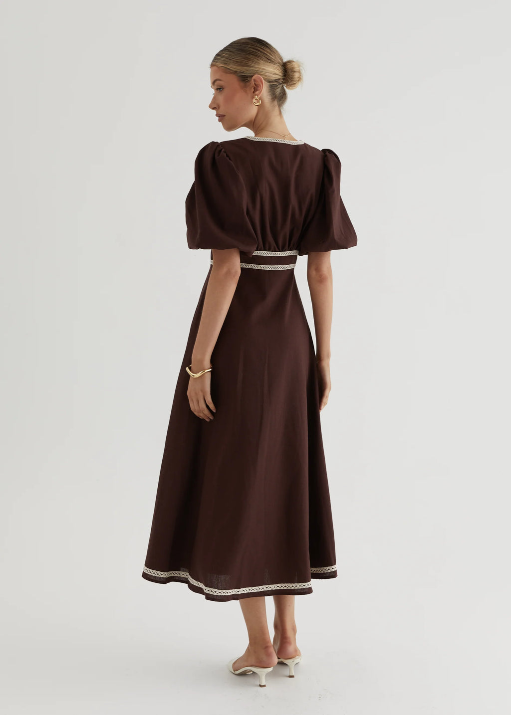 Ellodie Maxi Dress - Espresso