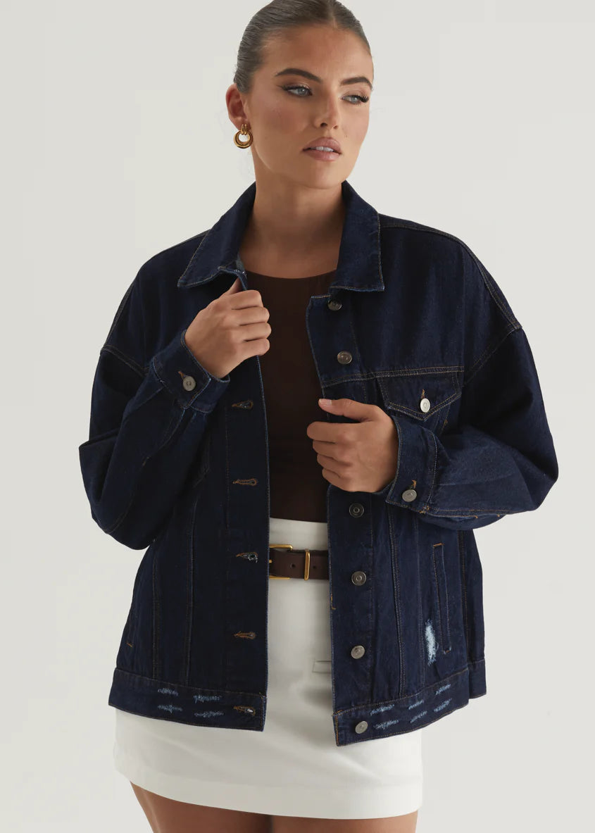 Jemma Denim Jacket - Indigo