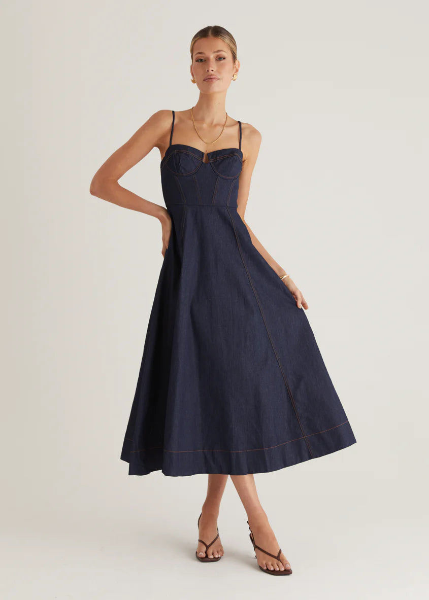 Braelynn Maxi Dress - Indigo