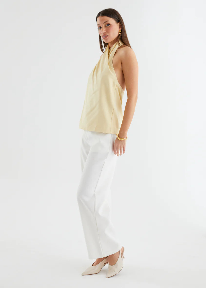 Otto Halter Top - Banana