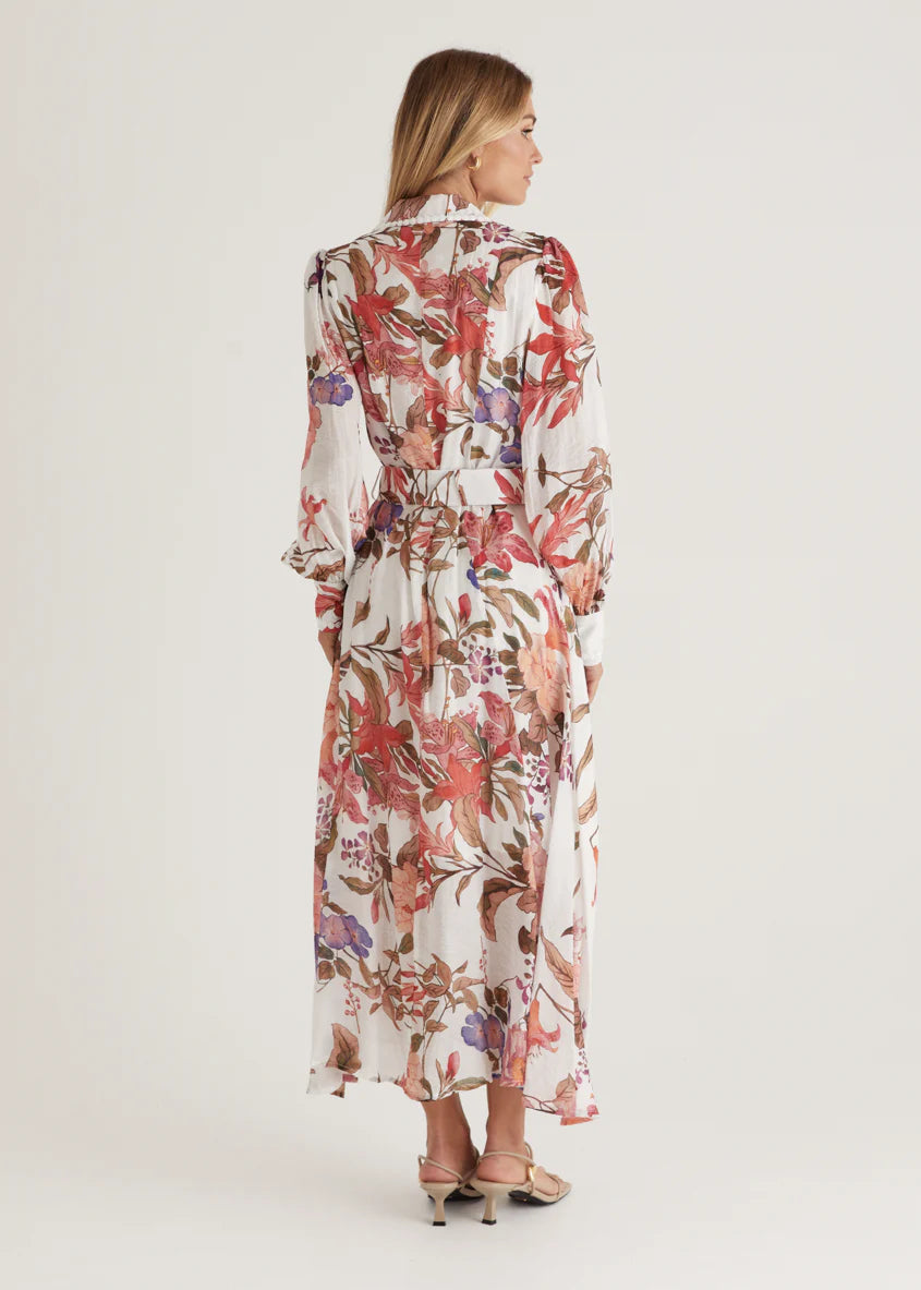 Springwood Maxi Dress - Red Native