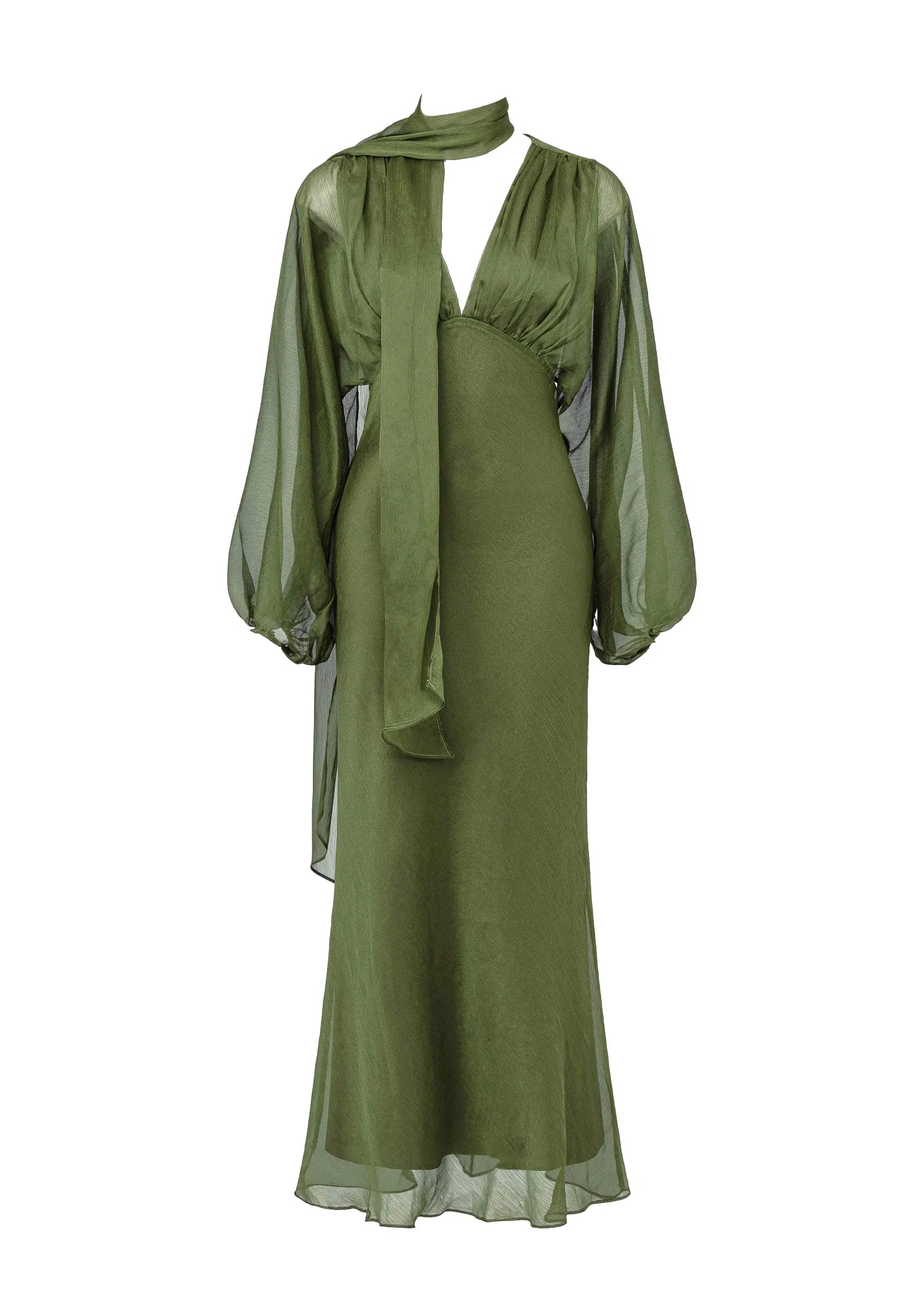 Rosabella Maxi Dress - Olive