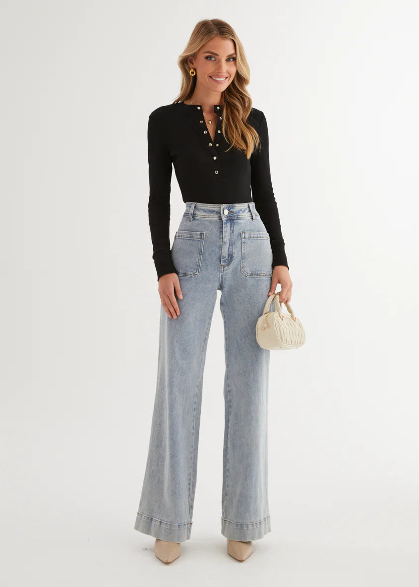 Arya Bodysuit - Black