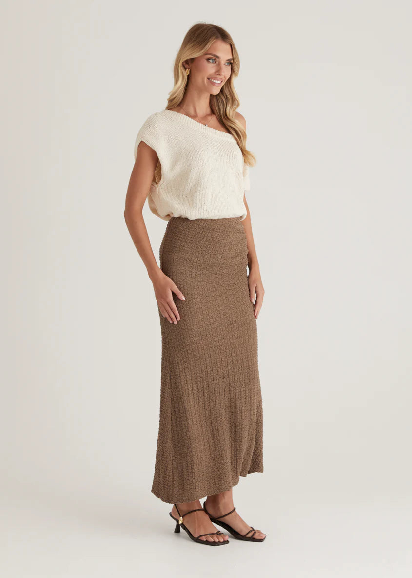 Jordy Maxi Skirt - Moss
