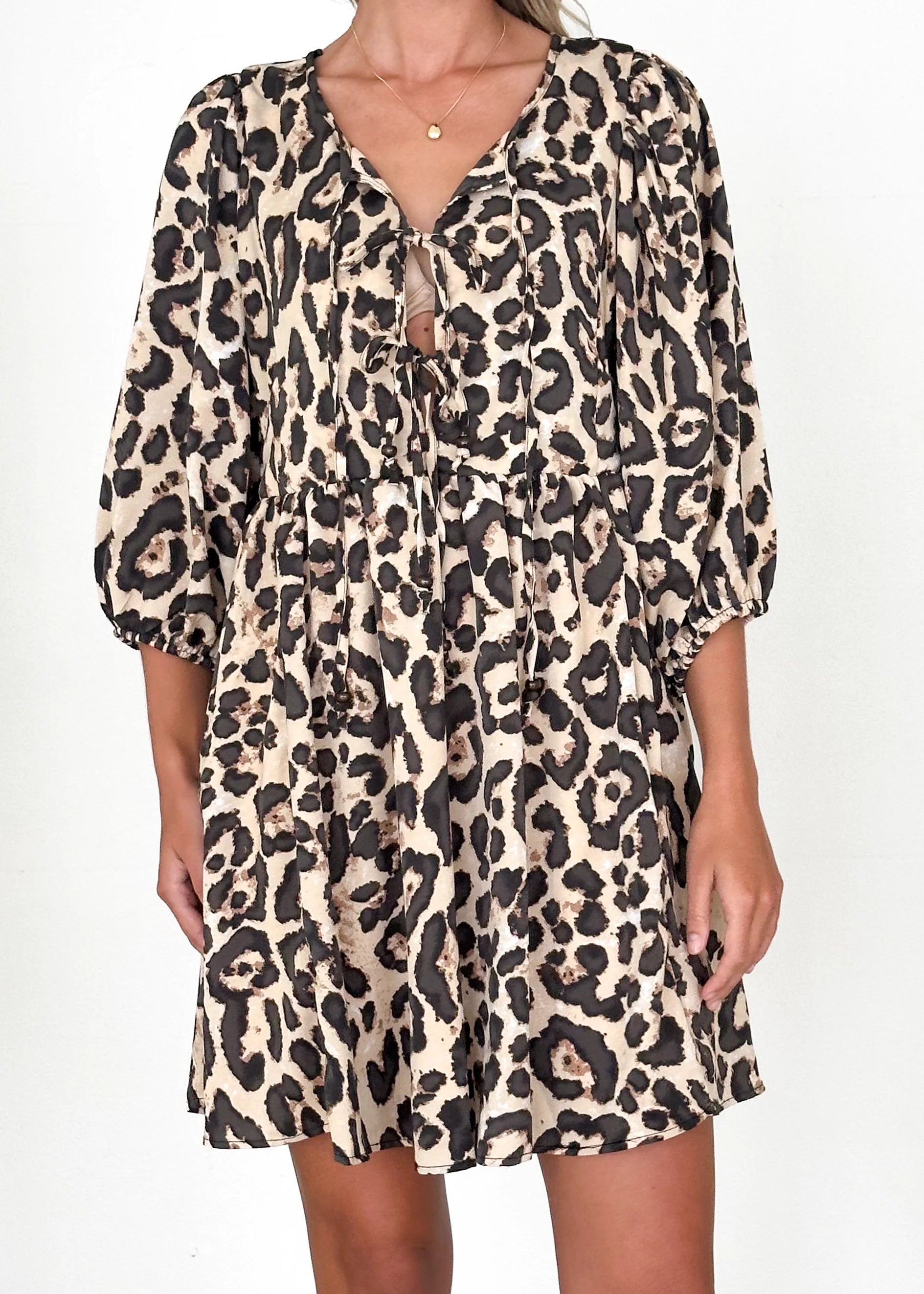 Marisol Dress - Leopard