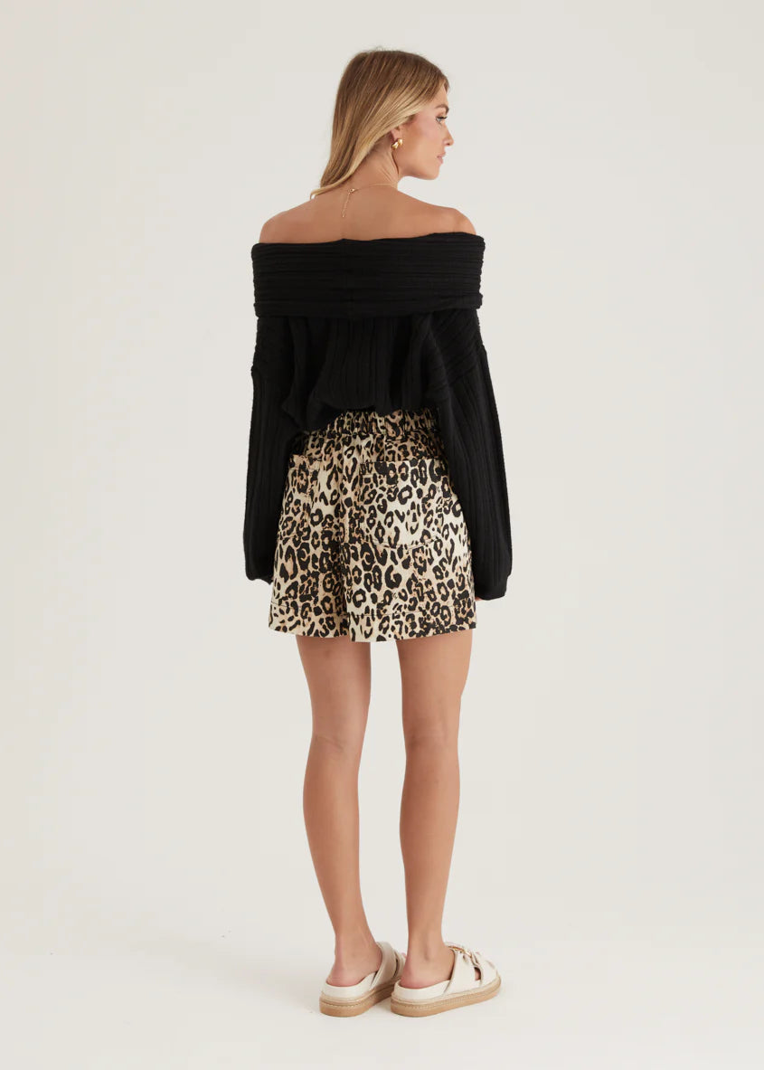Annabelle Shorts - Leopard