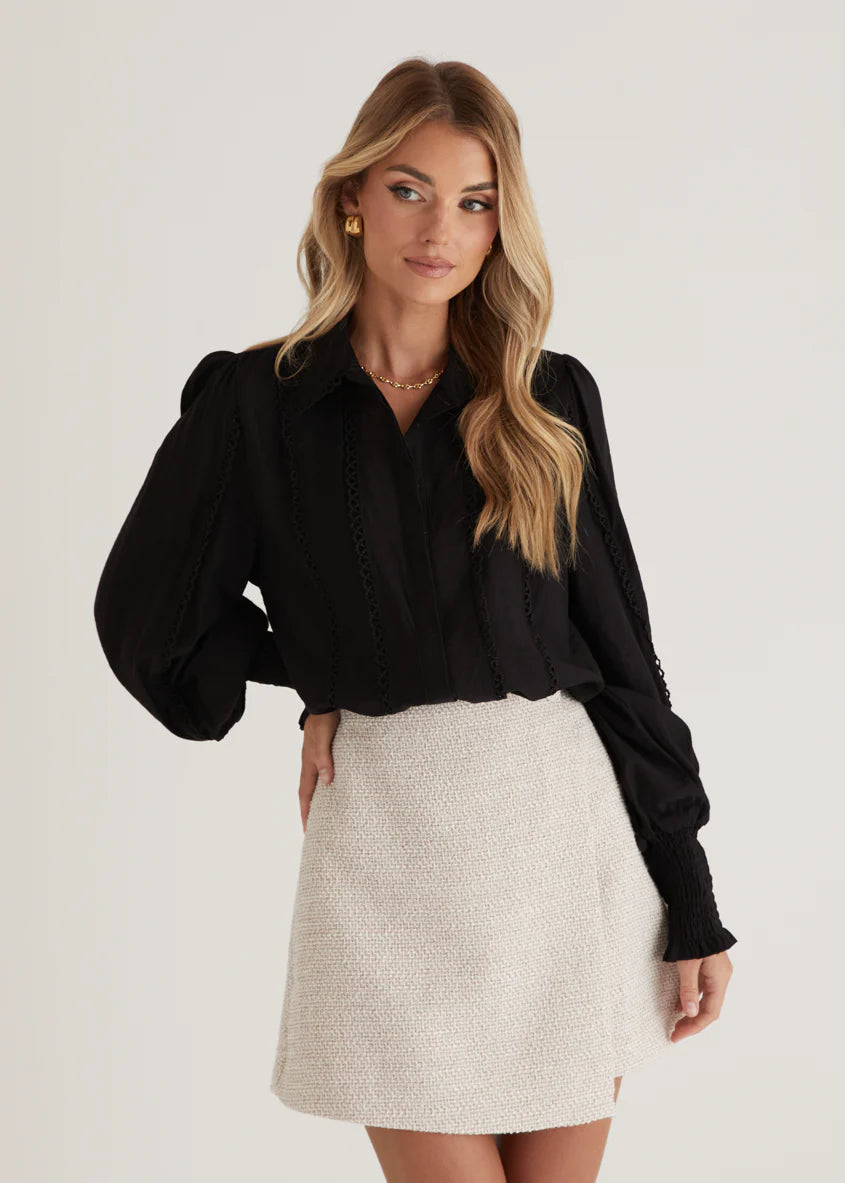 Roxanne Shirt - Black