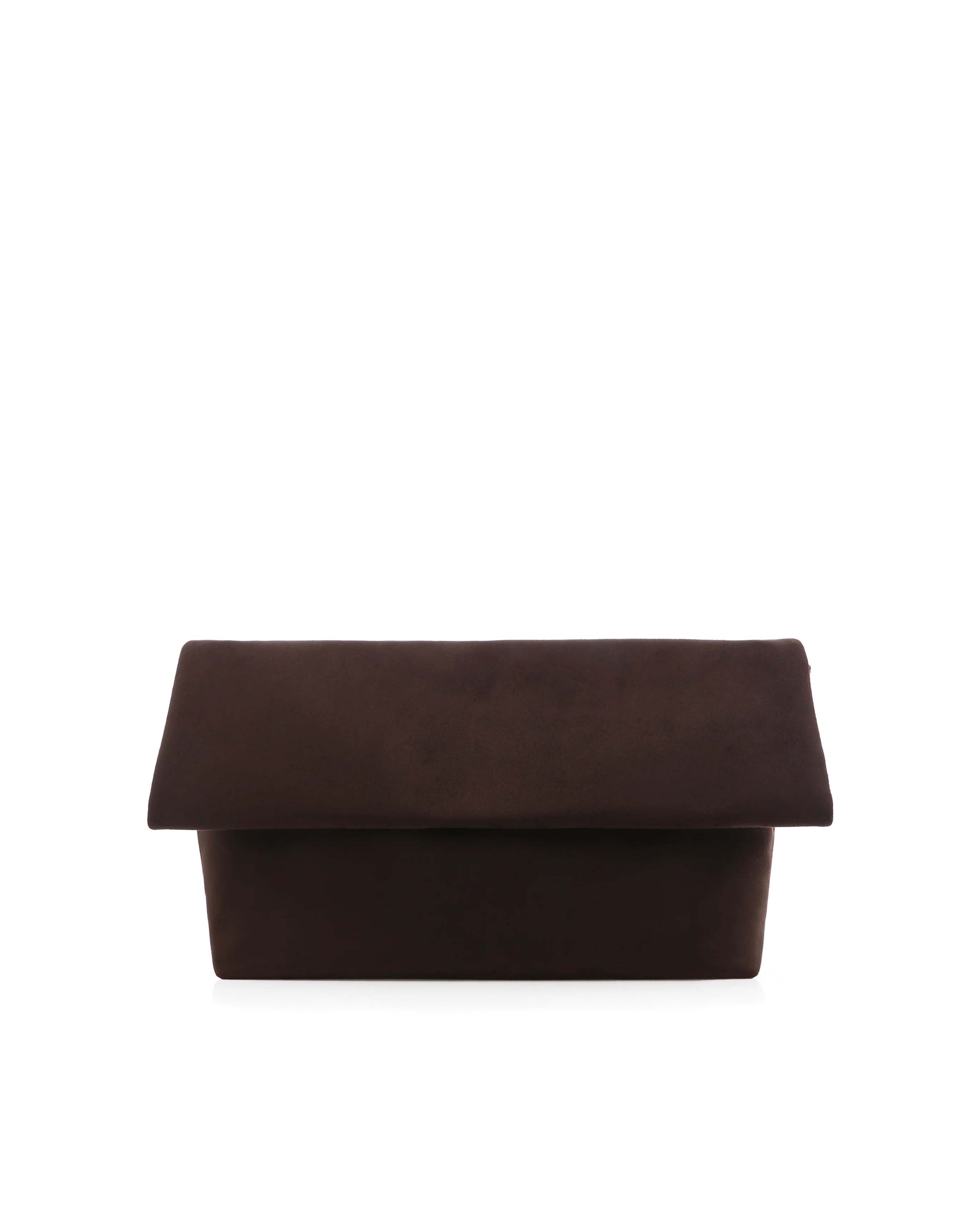 Rylee Clutch Bag - Dark Cacao Suede