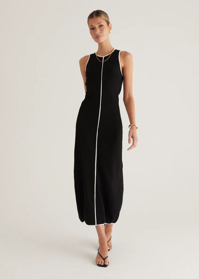 Cedar Maxi Dress - Black