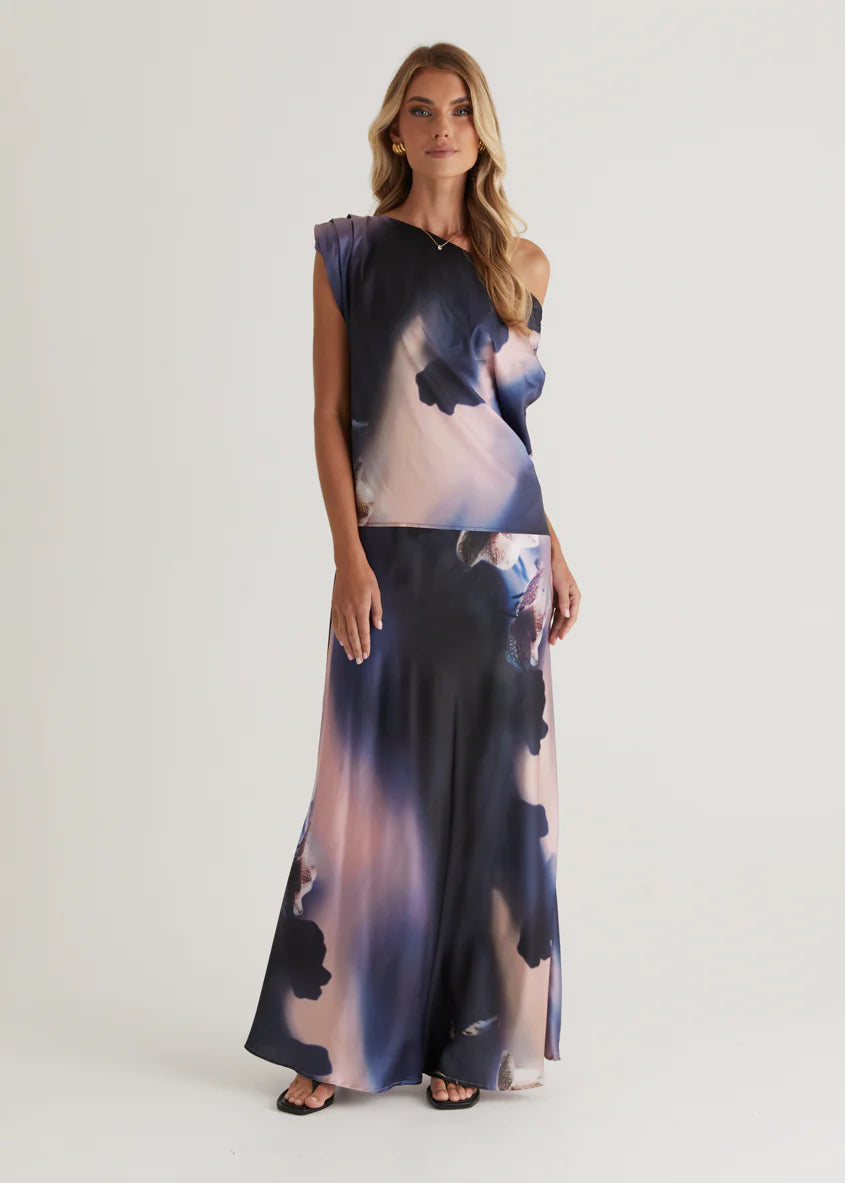 Venus Maxi Skirt - Orchid