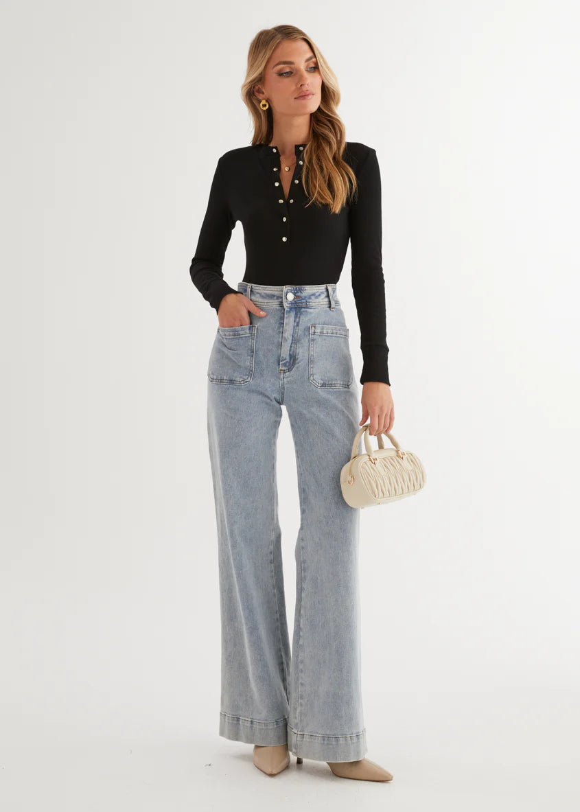 Arya Bodysuit - Black