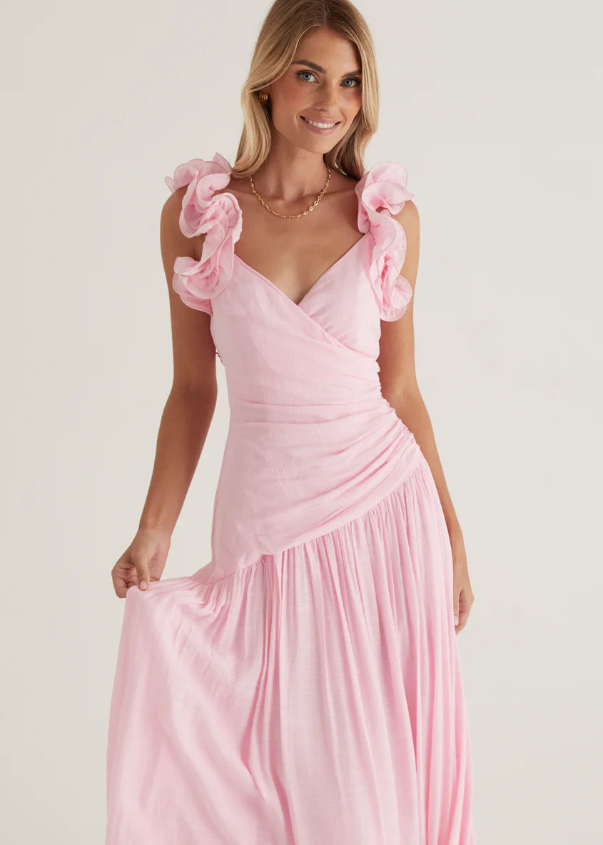 Allara Maxi Dress - Blush