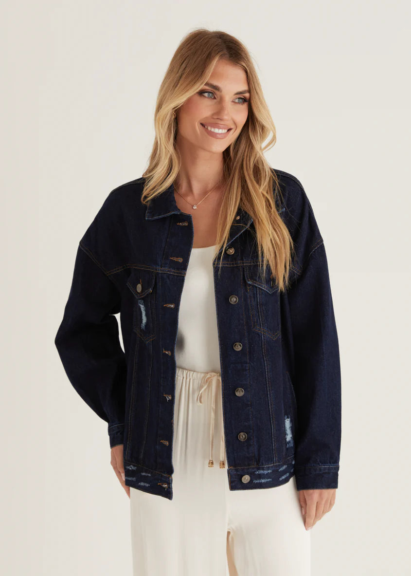 Jemma Denim Jacket - Indigo