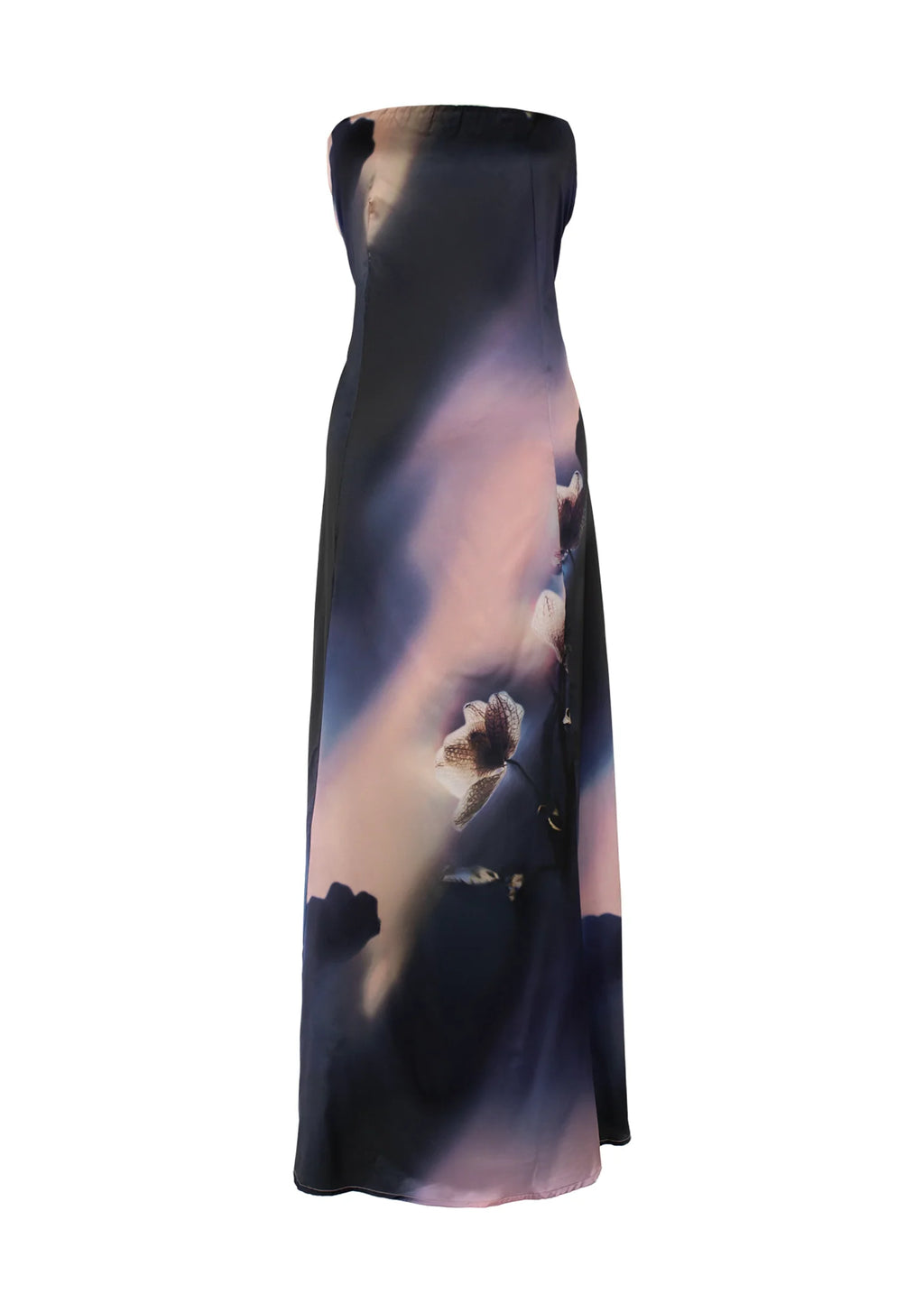 Claudia Strapless Maxi Dress - Orchid
