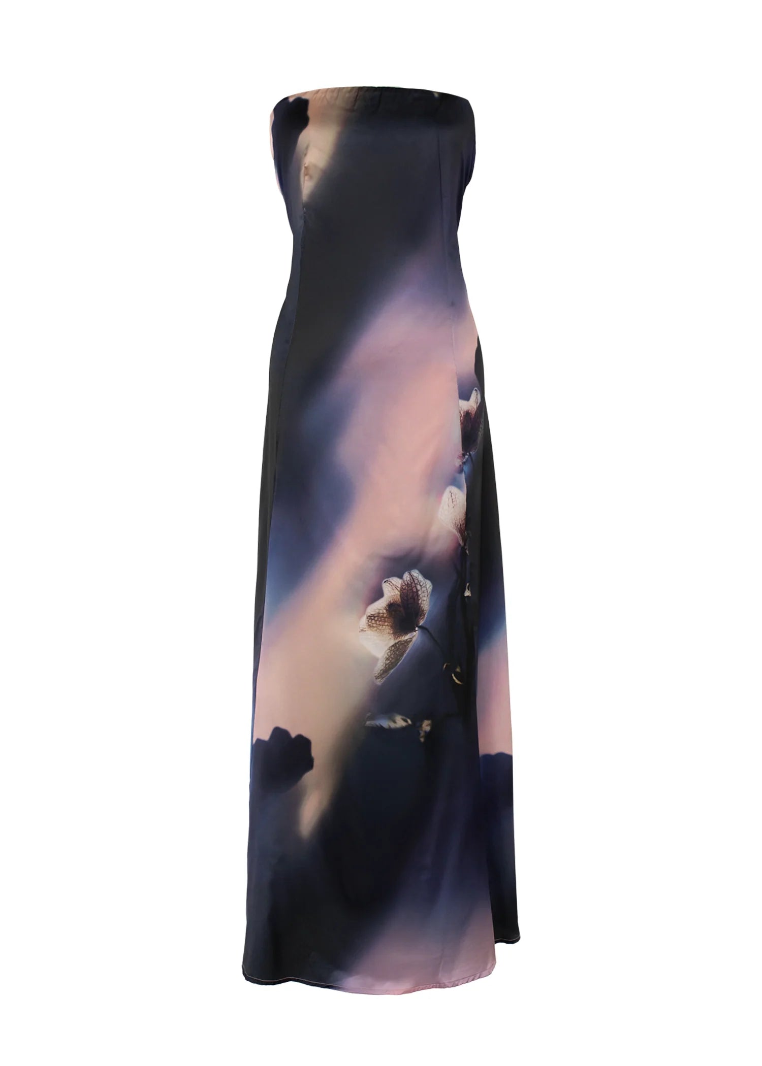 Claudia Strapless Maxi Dress - Orchid