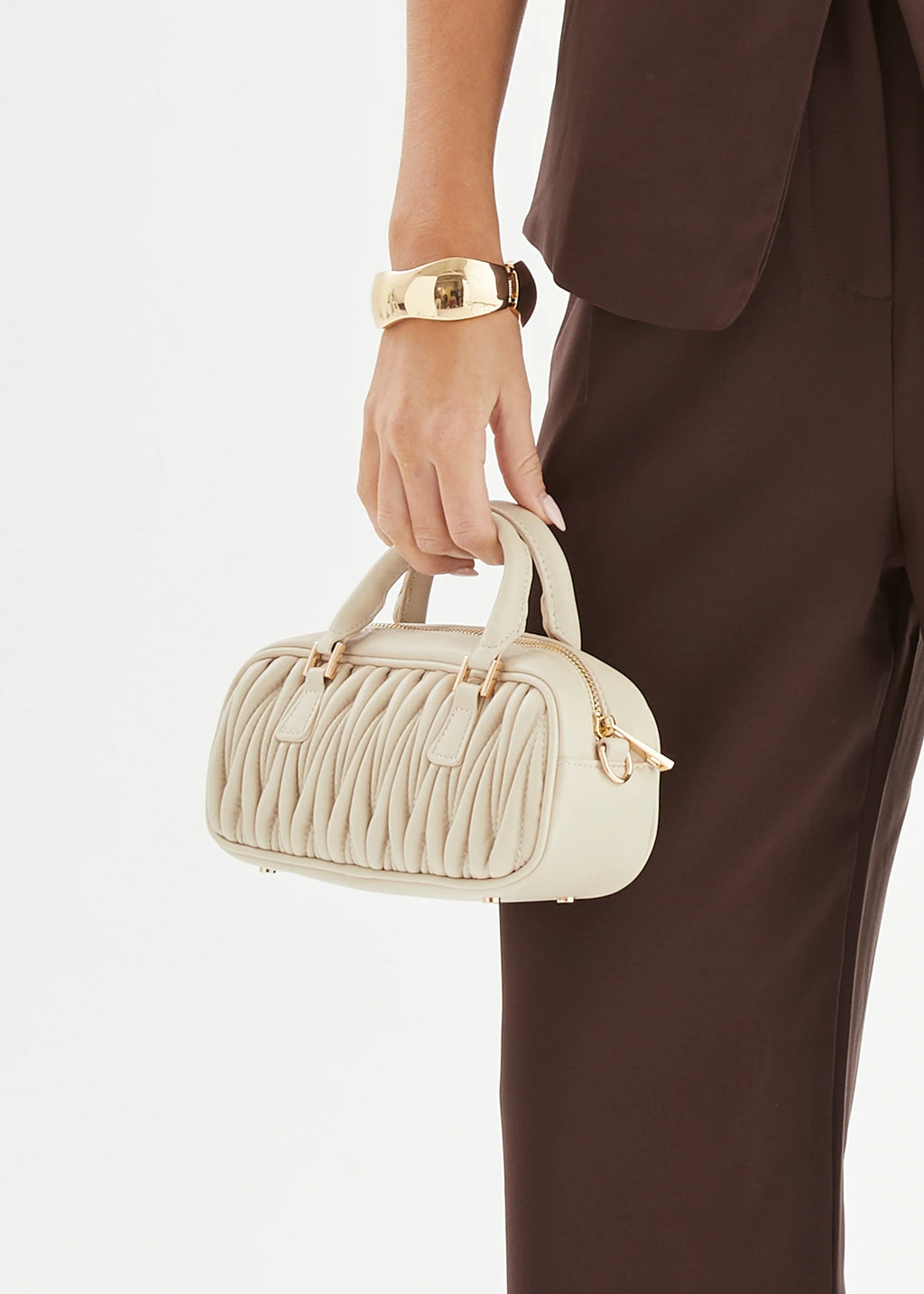 Tilda Handle Bag - Oyster