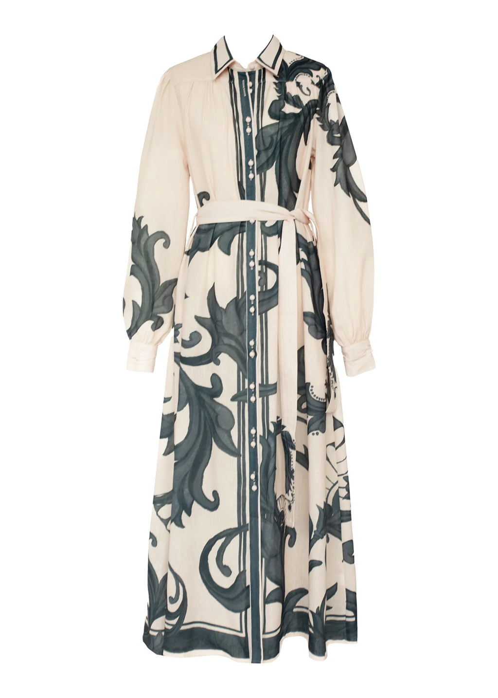 Sage Maxi Dress - Cream Zayna
