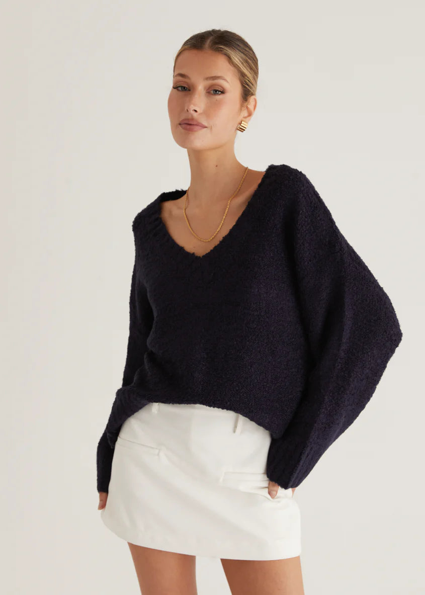 Shanti Sweater - Navy