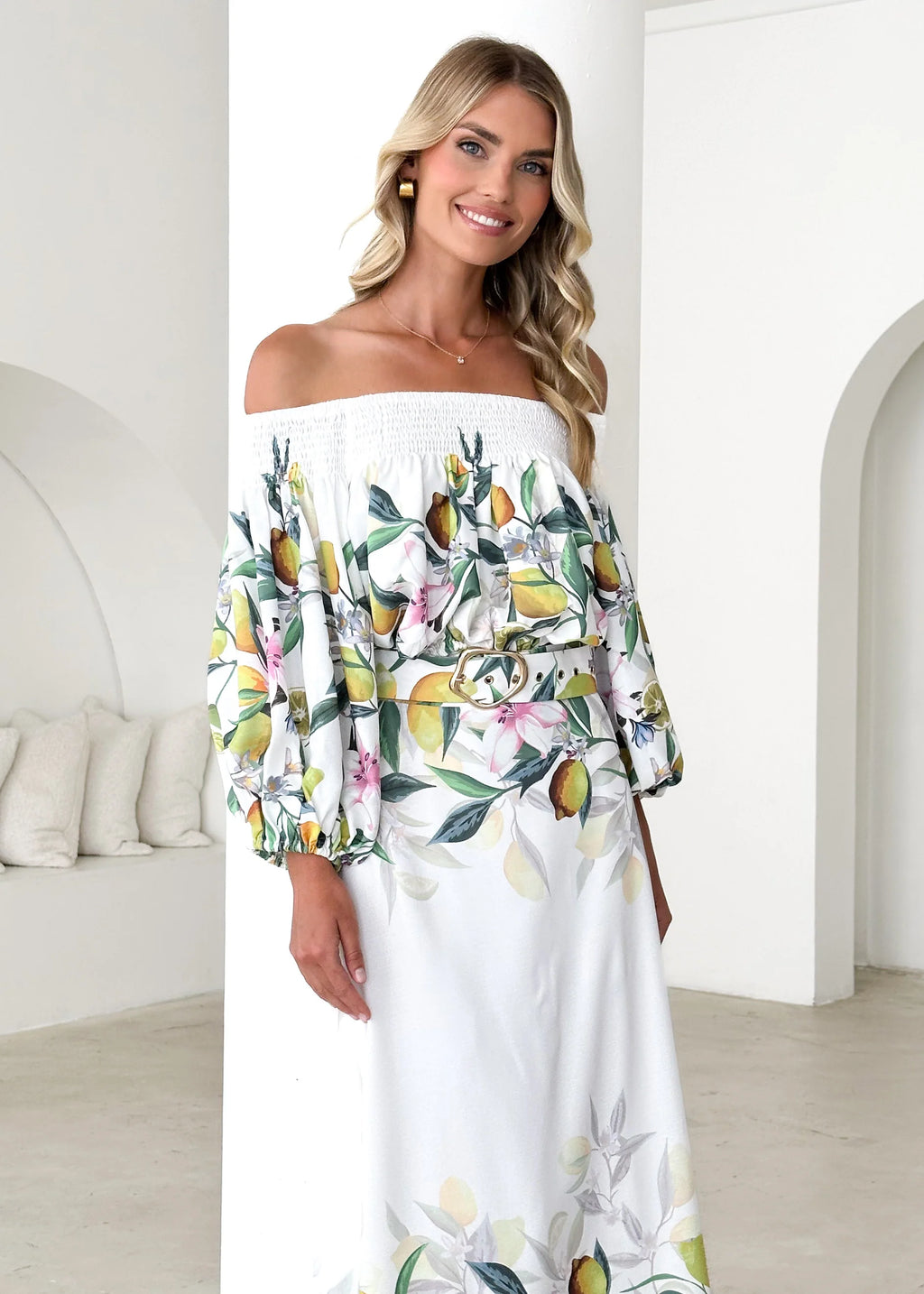 Averie Maxi Skirt - Limoncello