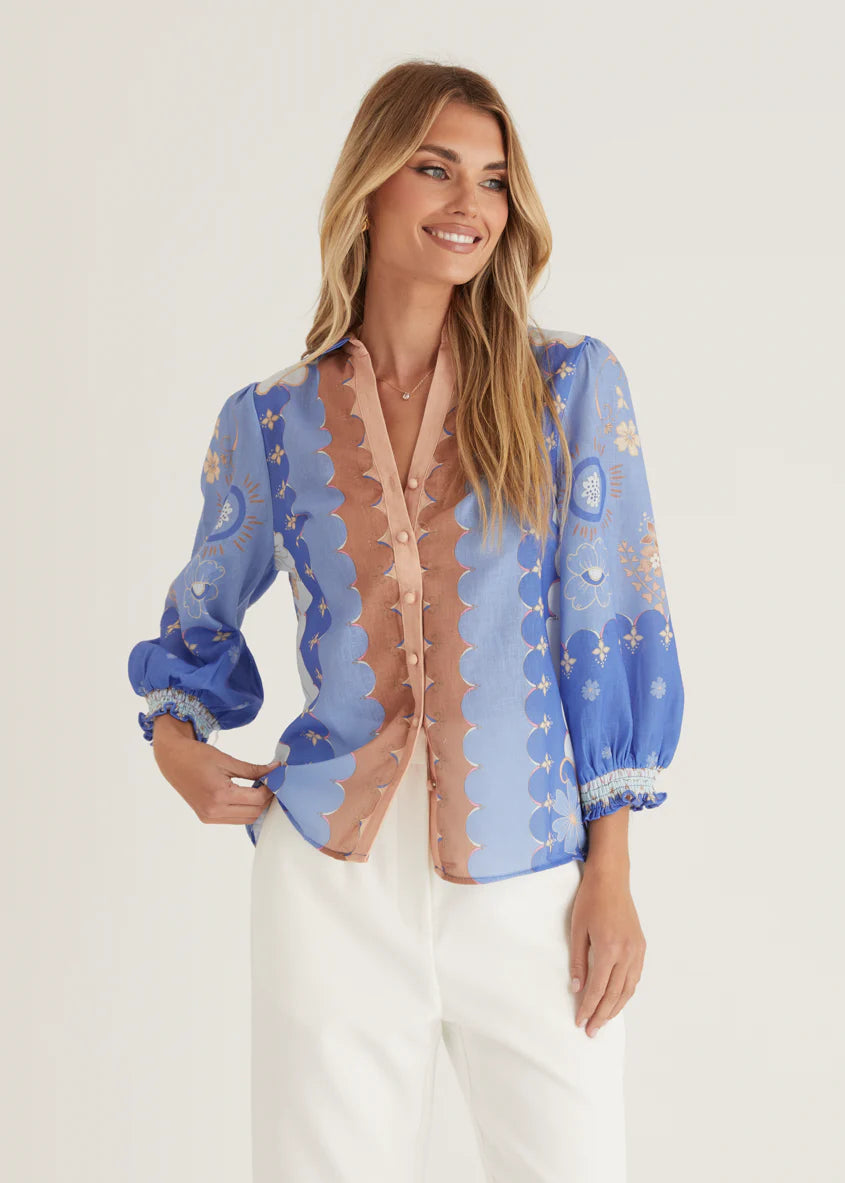 Amity Shirt - Blue Moon