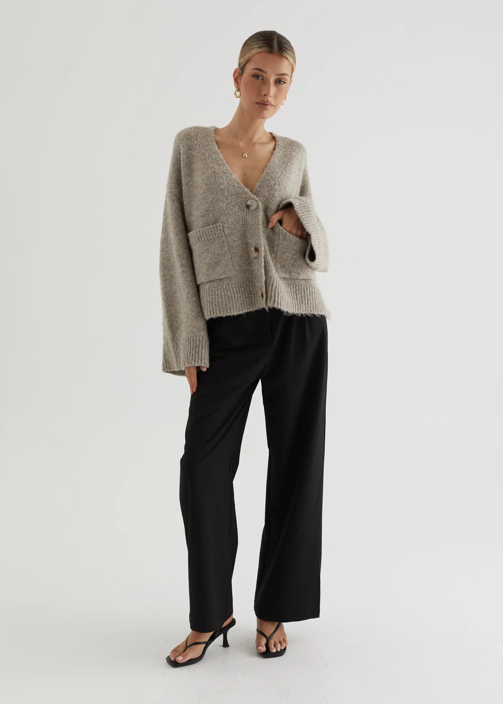 Reyna Sweater - Mushroom