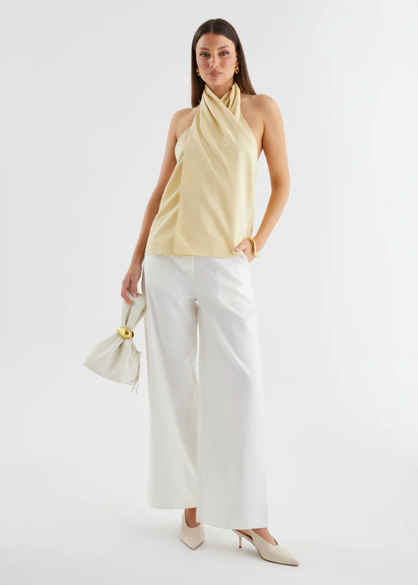 Otto Halter Top - Banana
