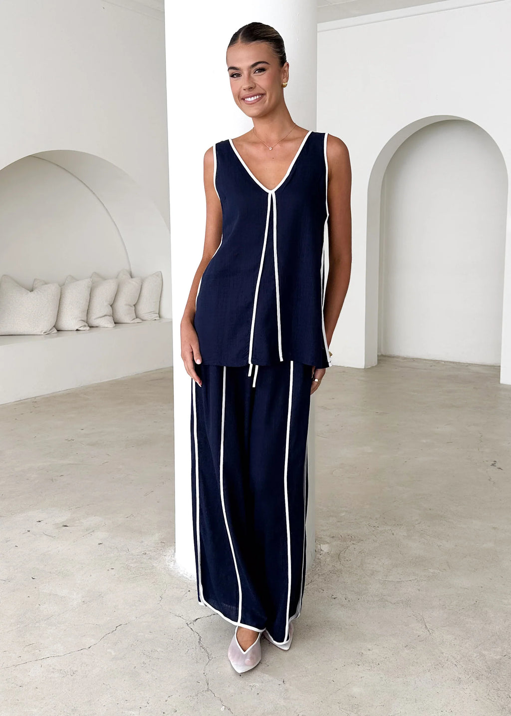 Kennedy Pants - Navy