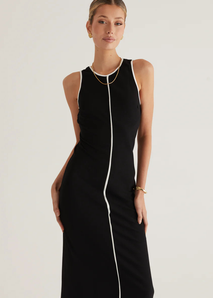 Cedar Maxi Dress - Black