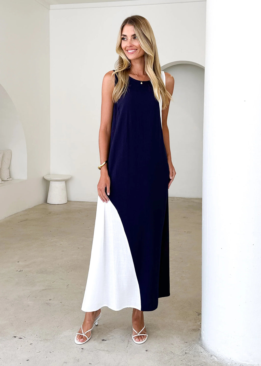 Pollyanna Maxi Dress - Navy