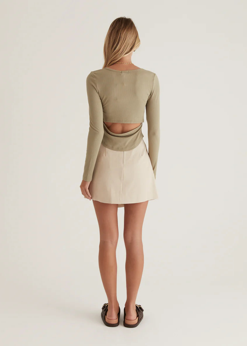 Dulter Top - Khaki