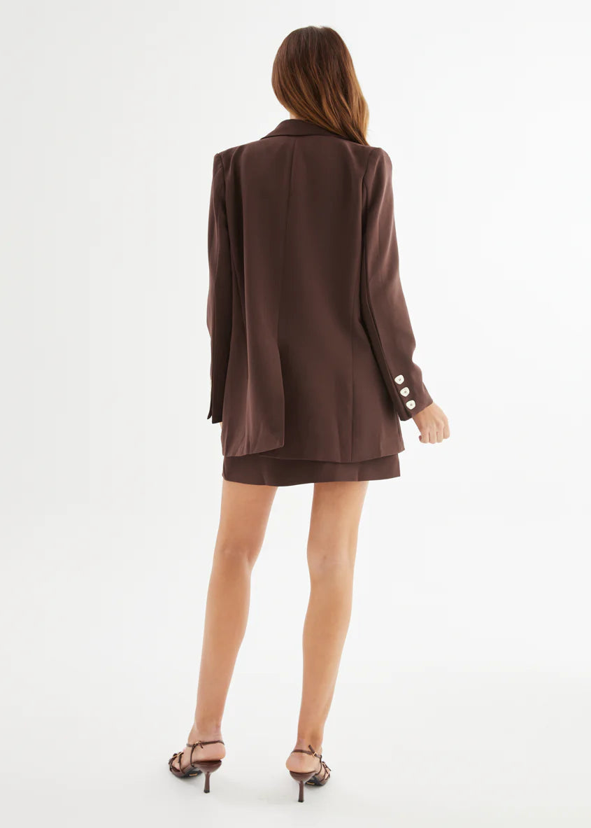 Sloane Blazer - Espresso