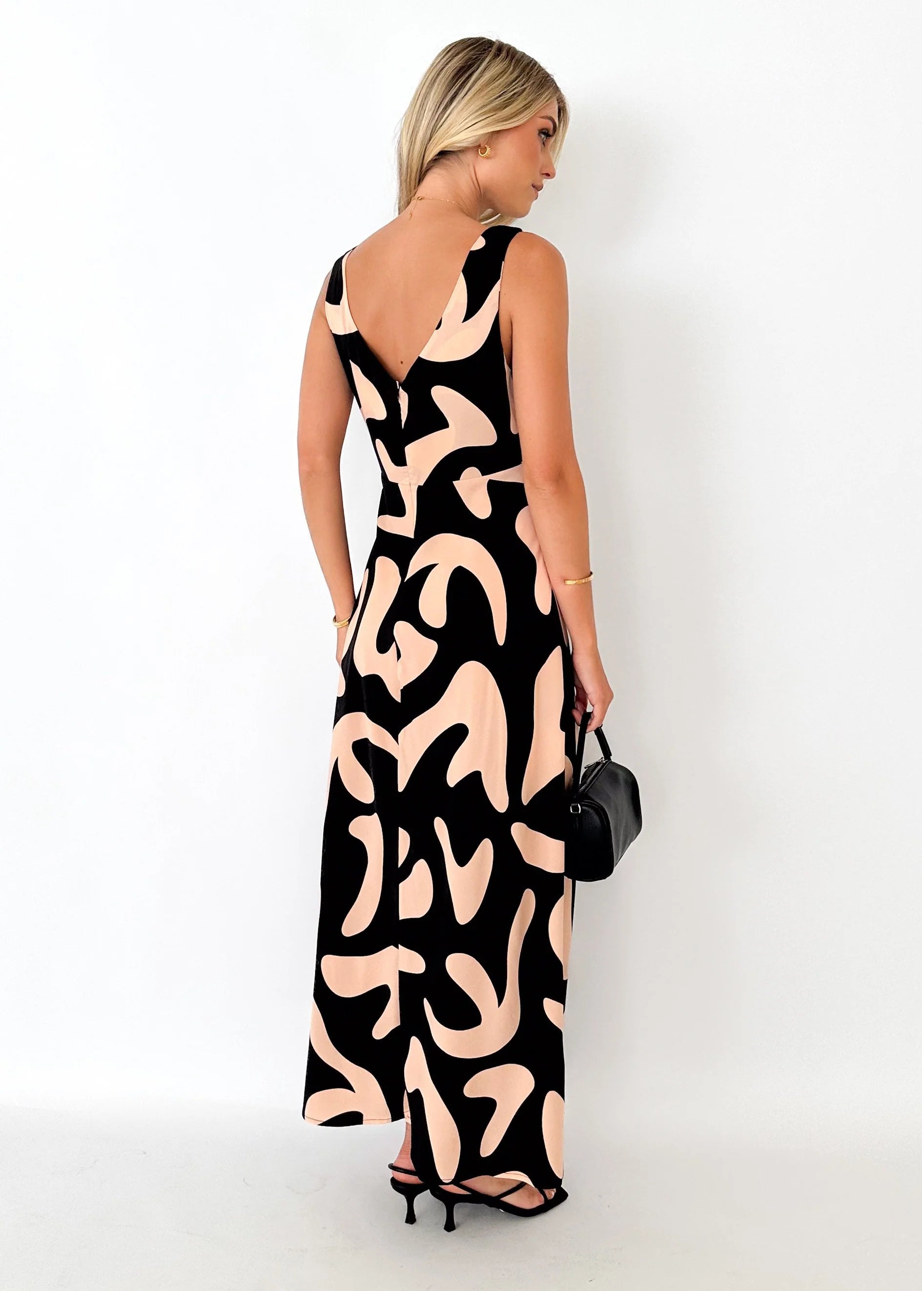 Azora Maxi Dress - Peach Vacation
