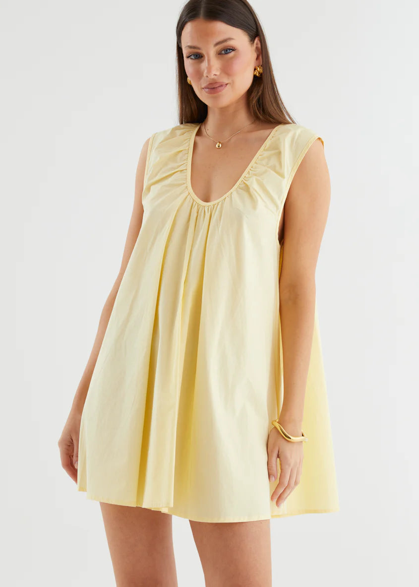Lateasha Dress - Banana