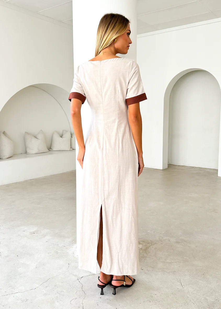 Naomi Maxi Dress - Cream