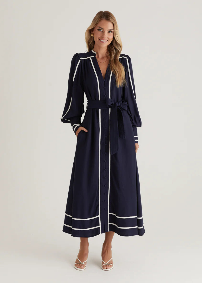 Melody Maxi Dress - Navy