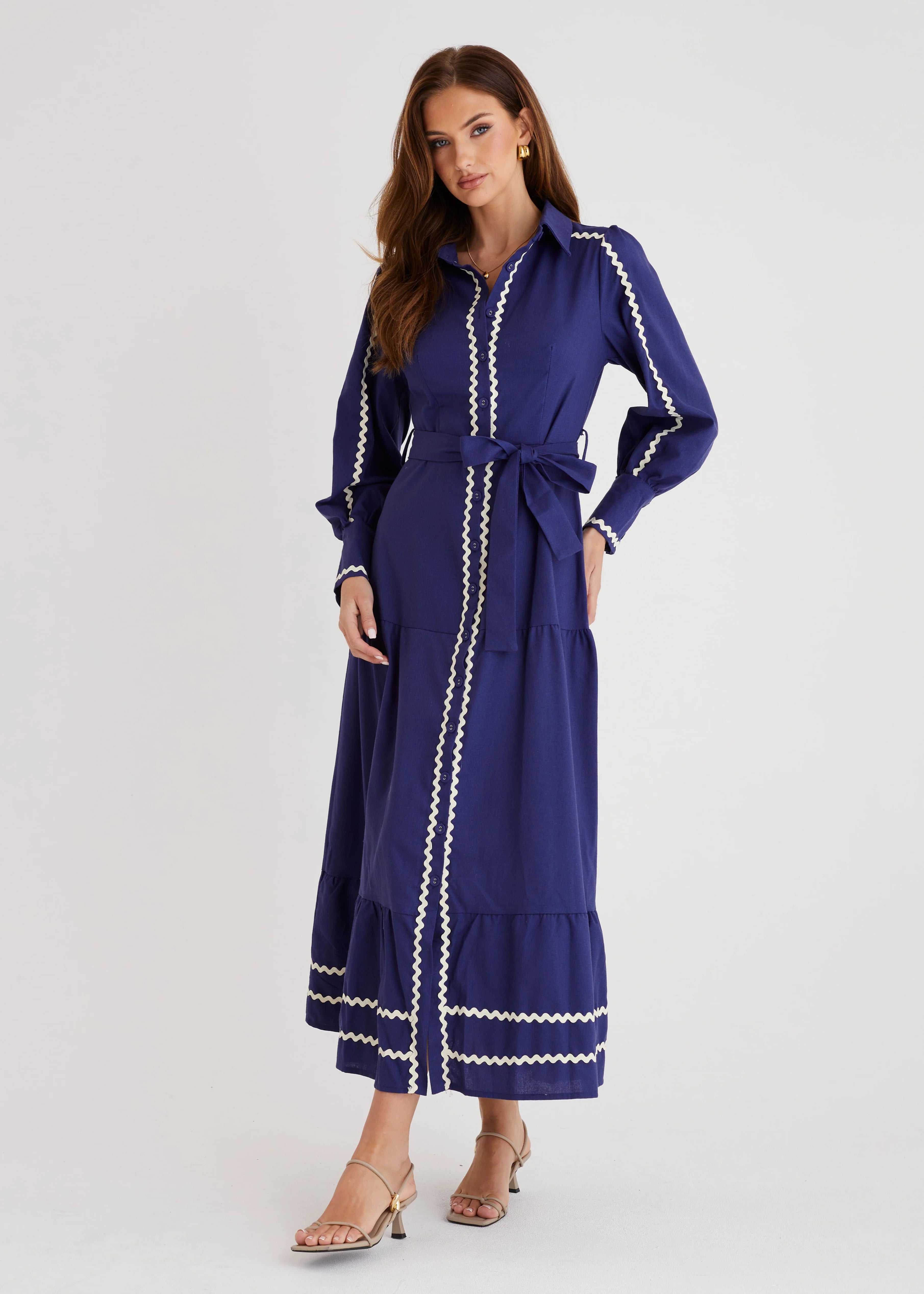 Jordana Maxi Dress - Navy