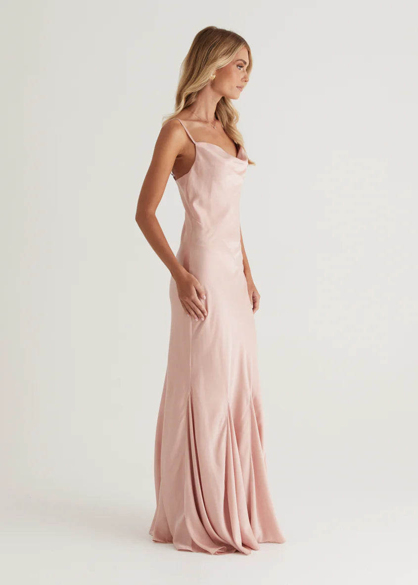 Zita Maxi Dress - Blush