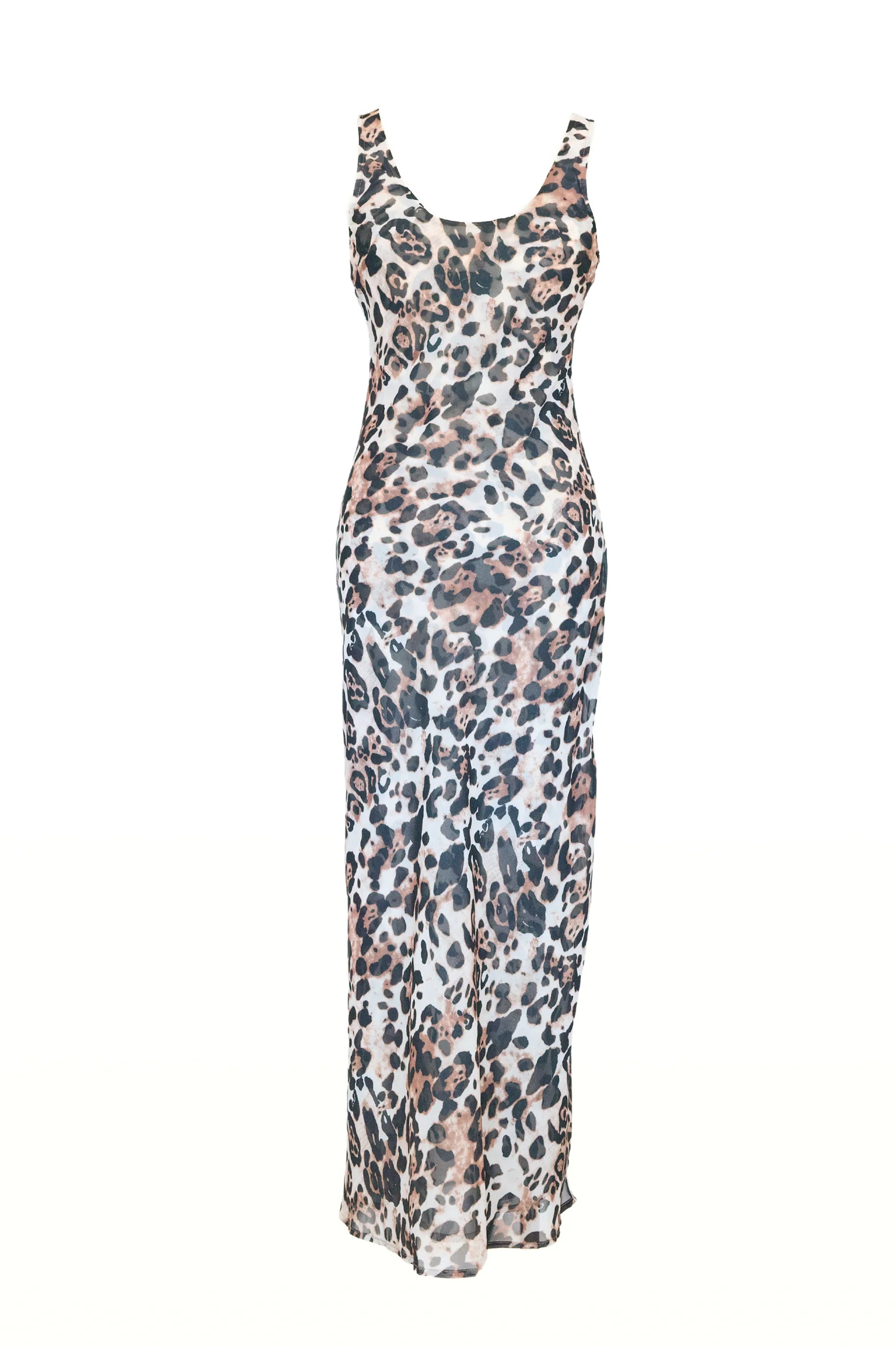 Abio Midi Dress - Leopard