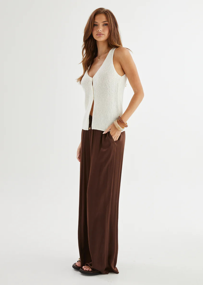 Avant Knit Top - Off White