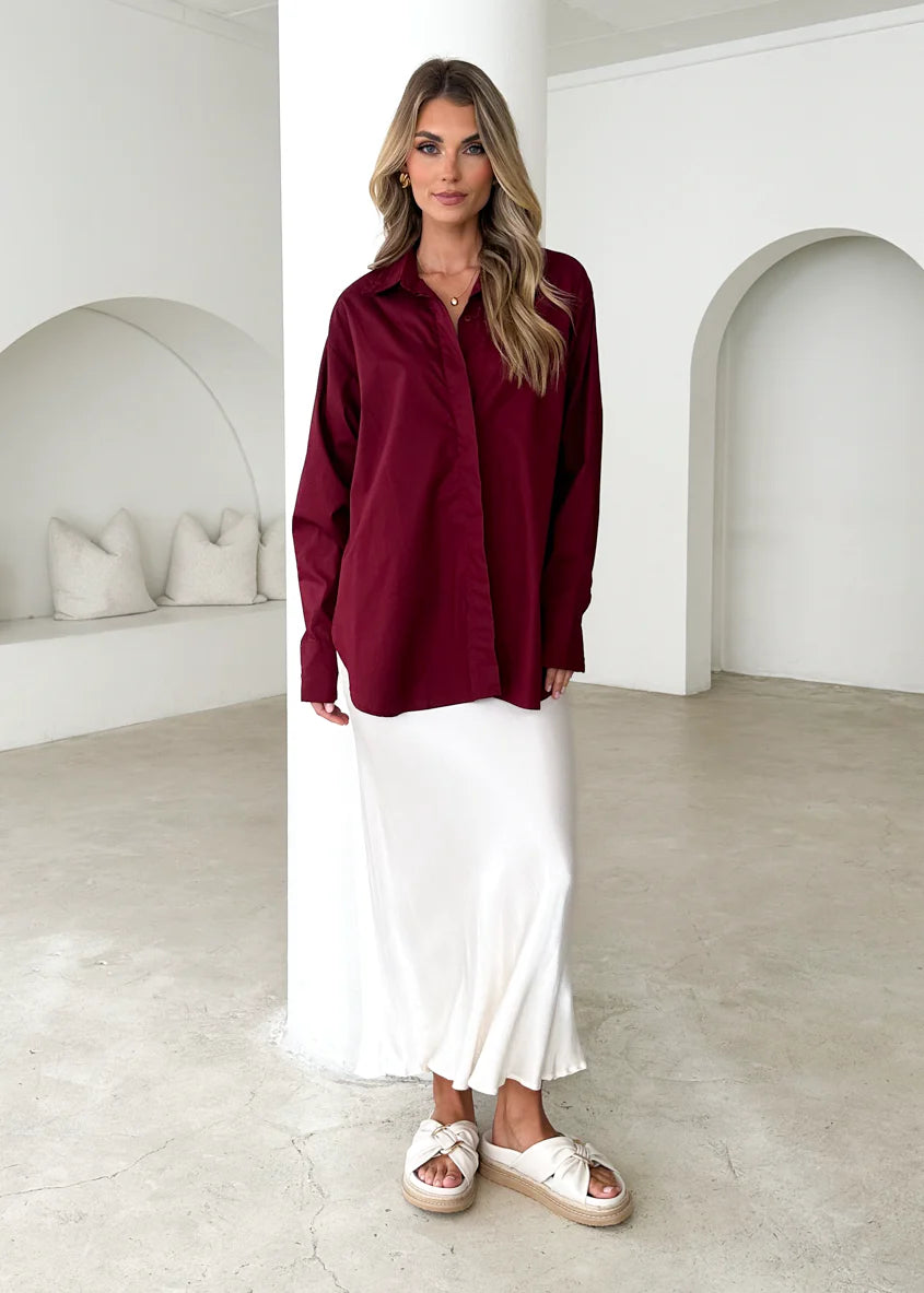 Mohito Shirt - Burgundy