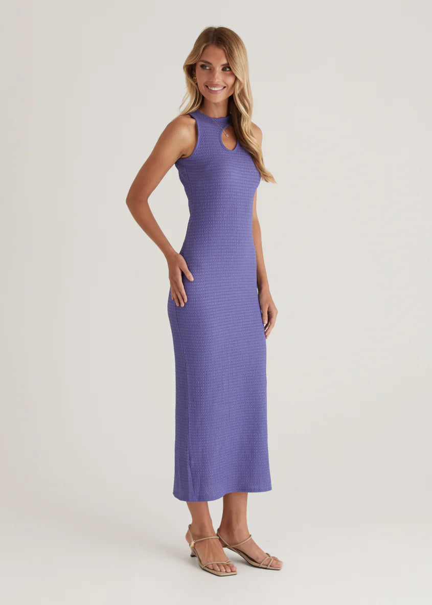 Torie Knit Maxi Dress - Violet
