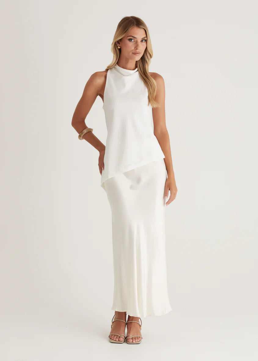 Vera Maxi Skirt - Cream