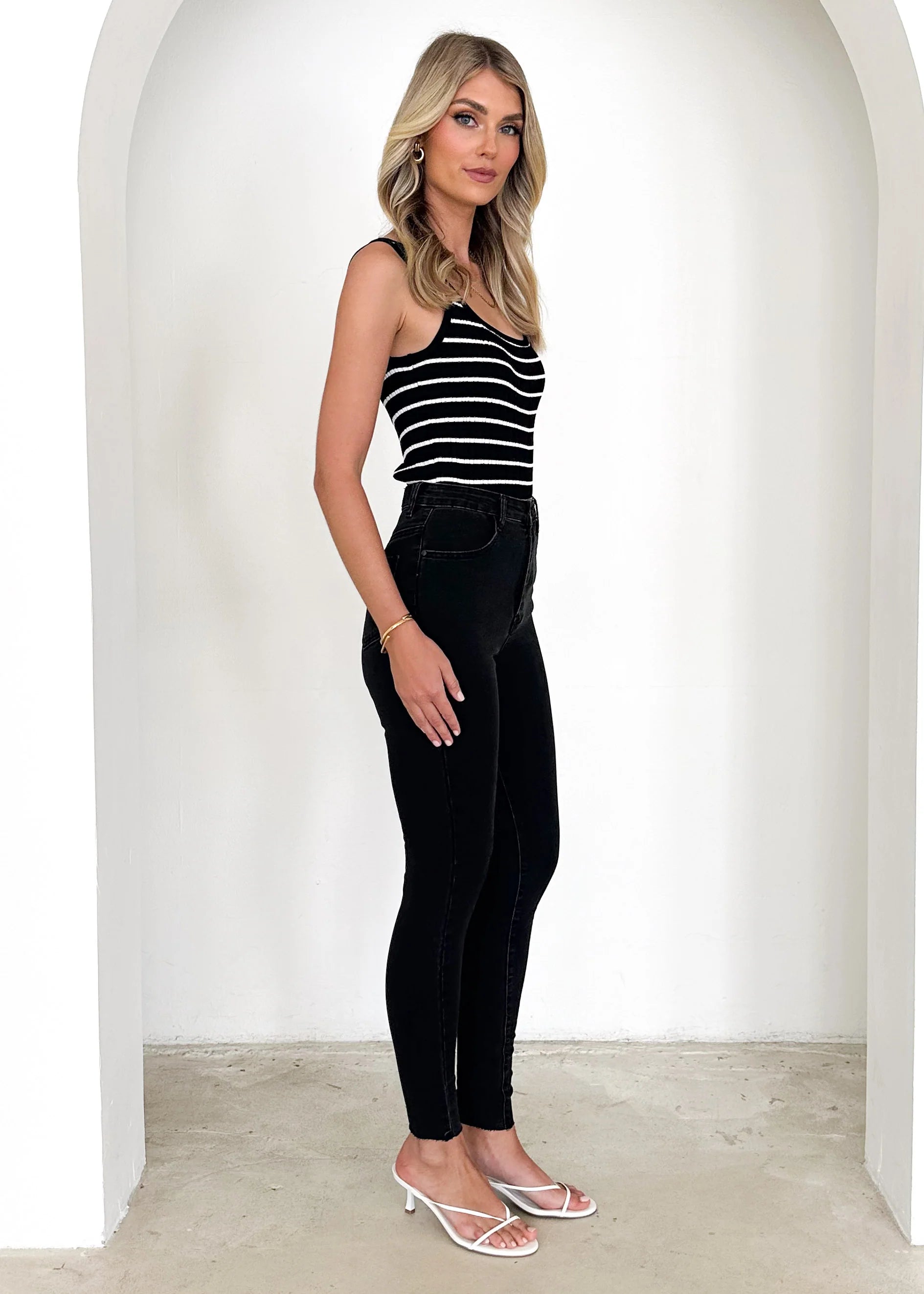 Logan Stretch Jeans - Black