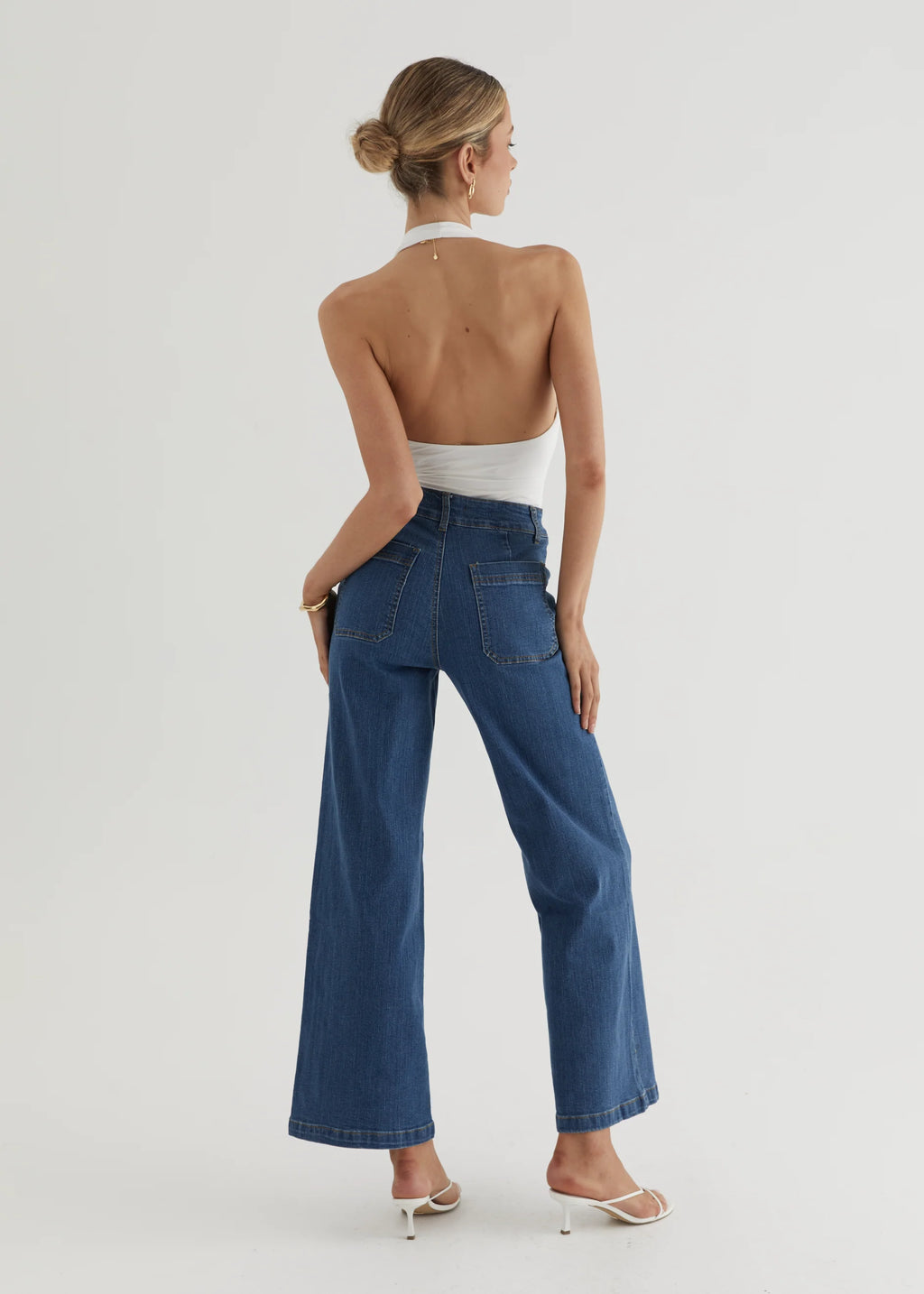 Carmina Stretch Jeans - Mid Blue