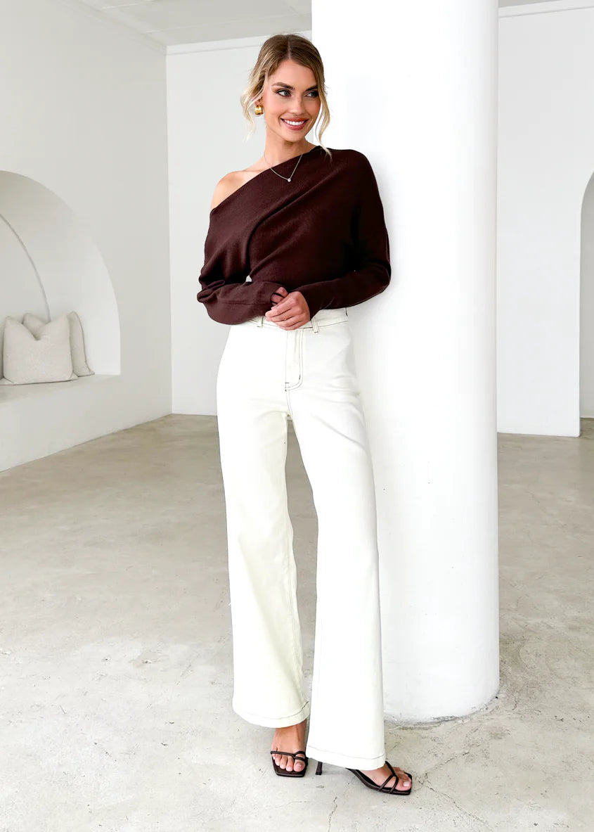 Carmina Stretch Jeans - Sand