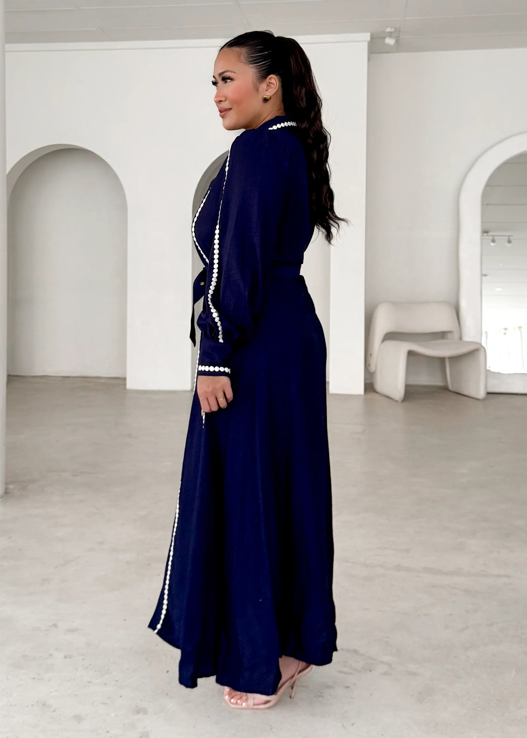 Nevaeh Maxi Dress - Navy