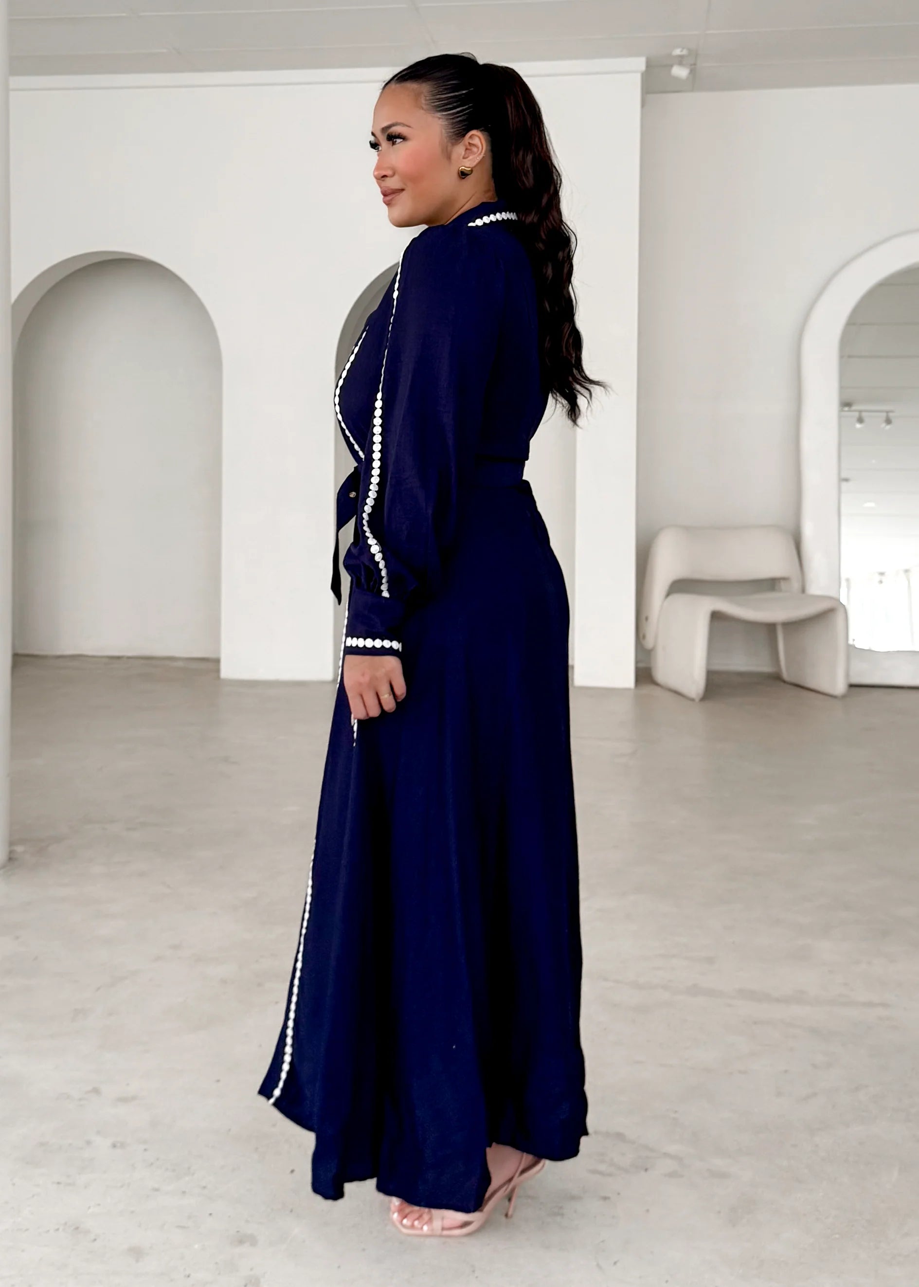 Nevaeh Maxi Dress - Navy